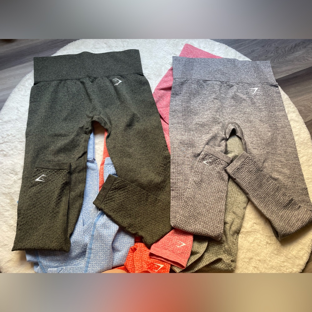 Gymshark vital Seamless Leggings - Multi Color bundle M - Picture 3 of 7
